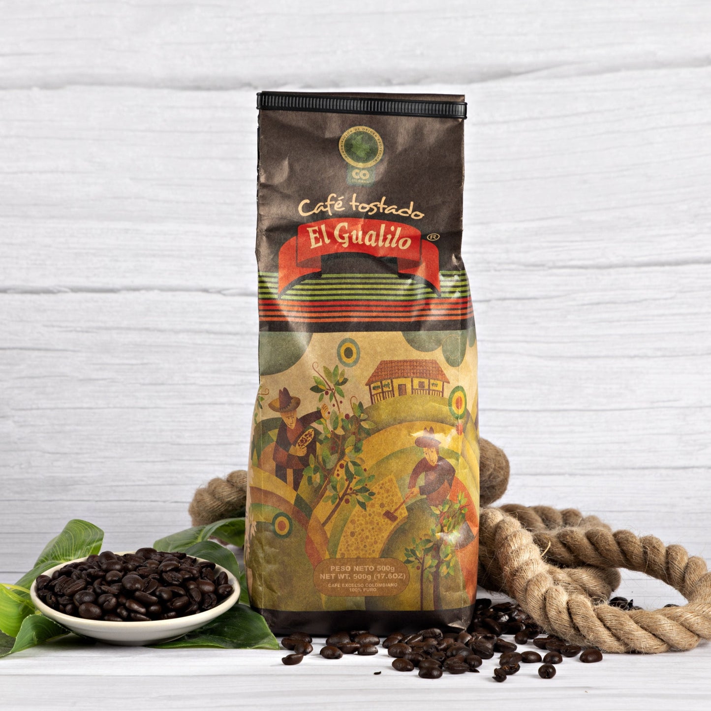 El Gualilo - Roasted Whole Bean, 500 grams (BF SALE 15% OFF- AUTOMATICALLY APPLIES AT CHECK OUT)